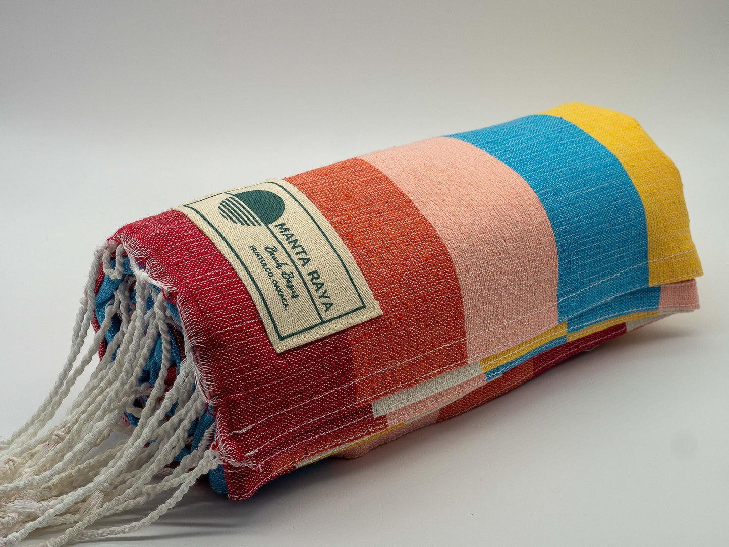 Rojo, naranja, salmón, azul turquesa, amarillo, natural