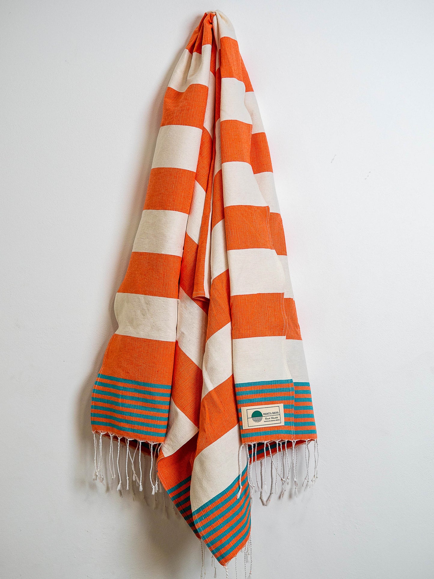 Orange, Emerald Green, Beige