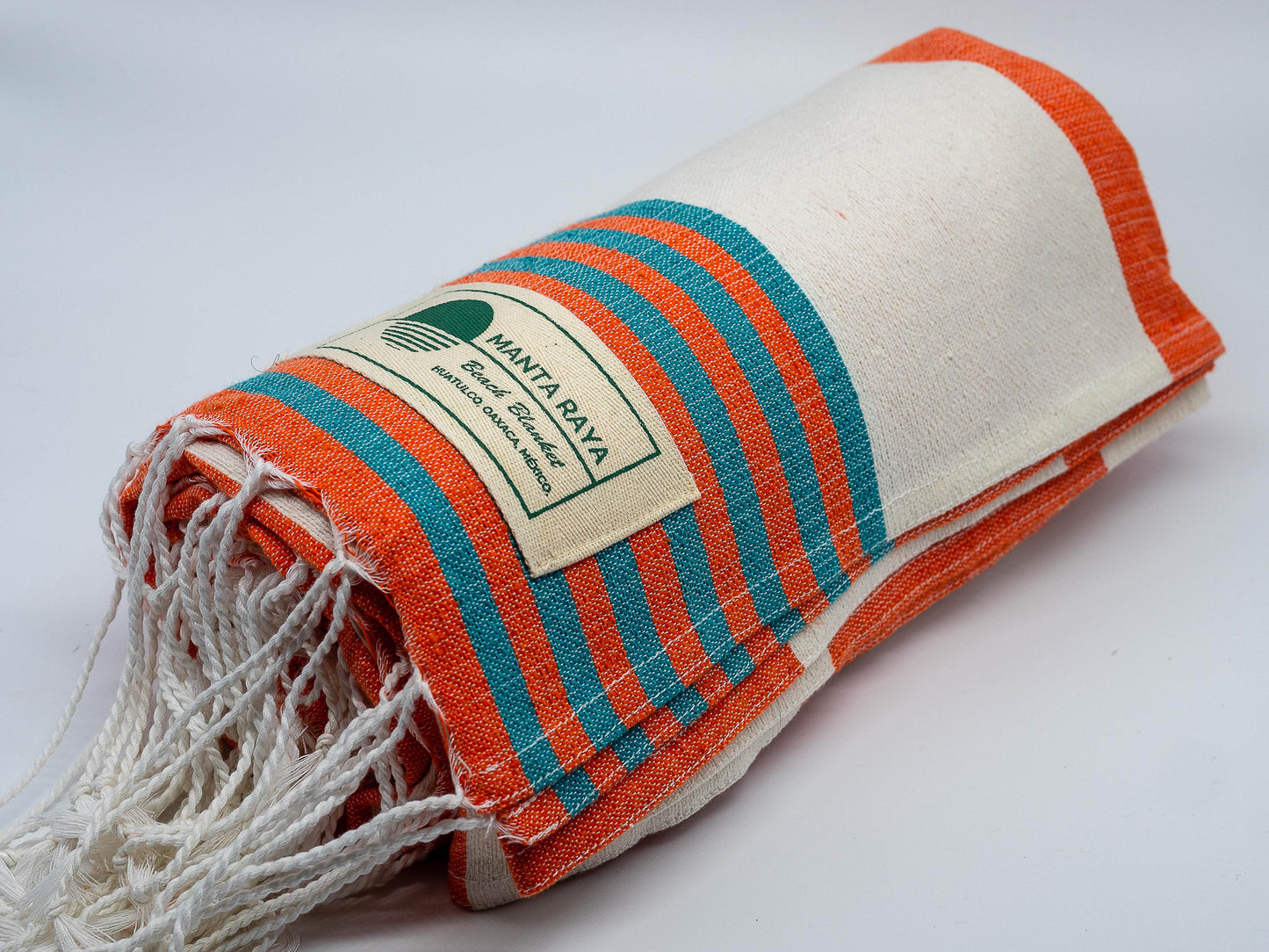 Orange, Emerald Green, Beige